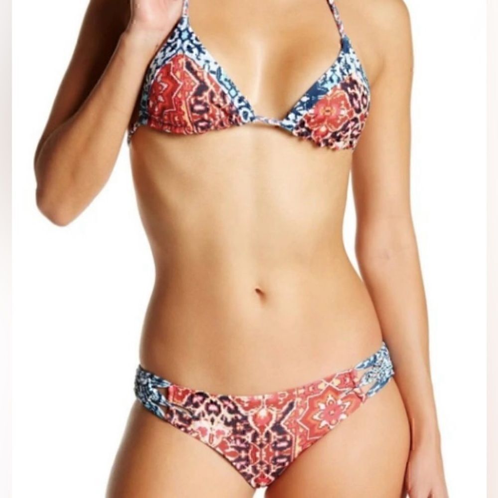 NWT Gypsy 05 Sand ‘Daphina’ Reversible Bikini Bottom Size S